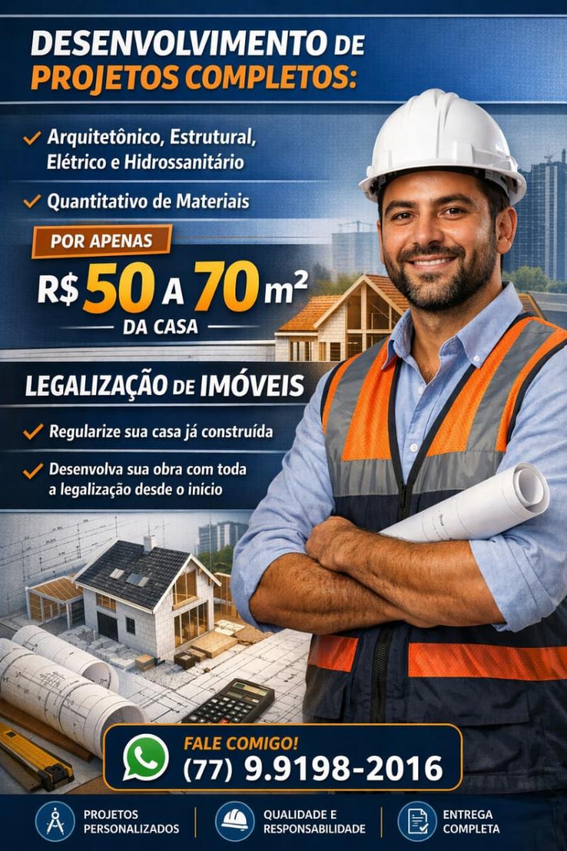 Imagem da galeria Engenheiro civil Gabriel Silva